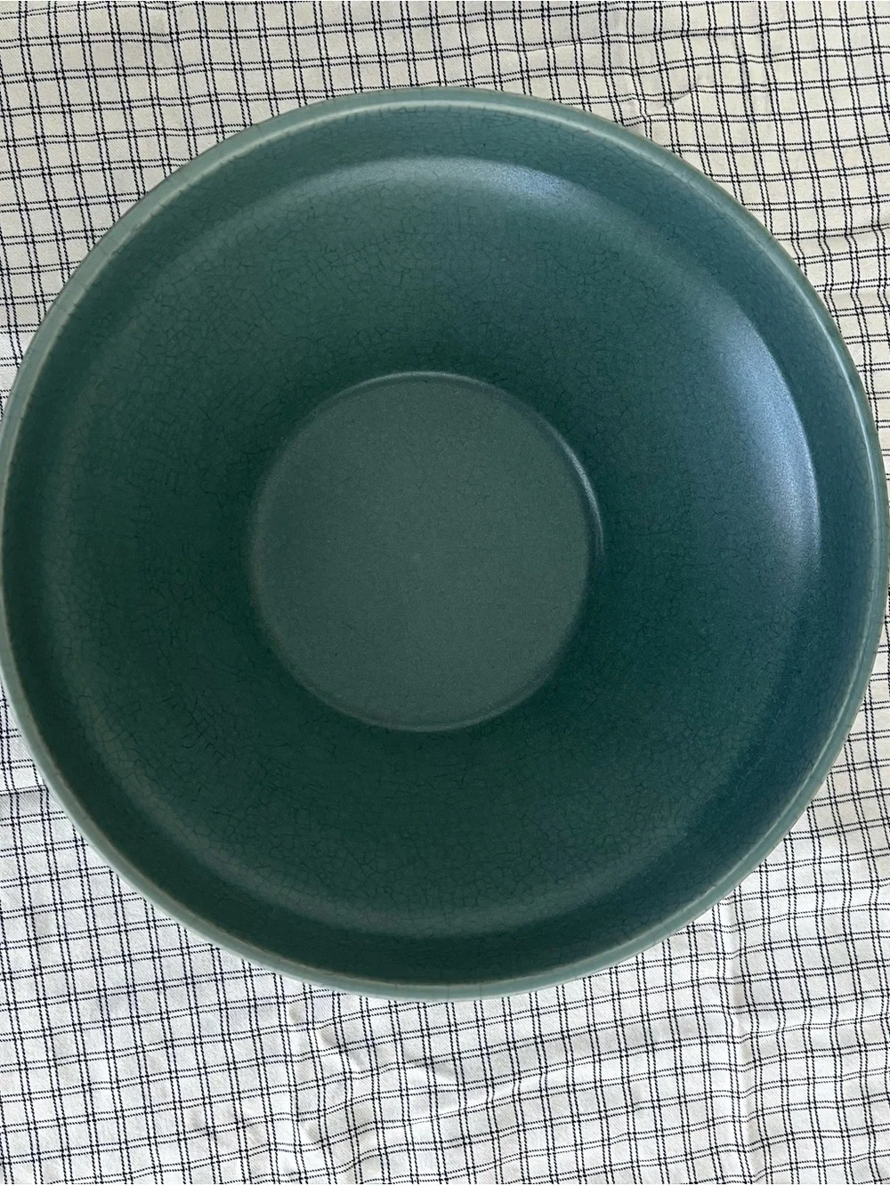 Studio McGee Green Wide Brim Bowl